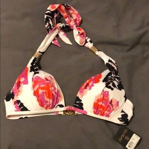 Victoria’s Secret Push Up Halter Swim Top